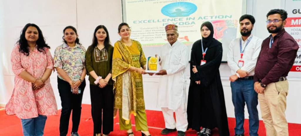Rayat Bahra Professional University organized an expert session on excellence through Yoga